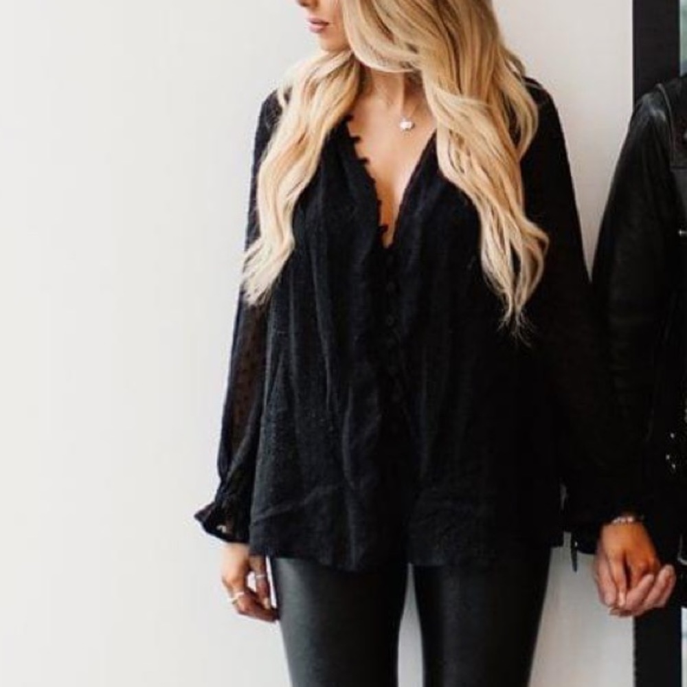 Zara Black Top